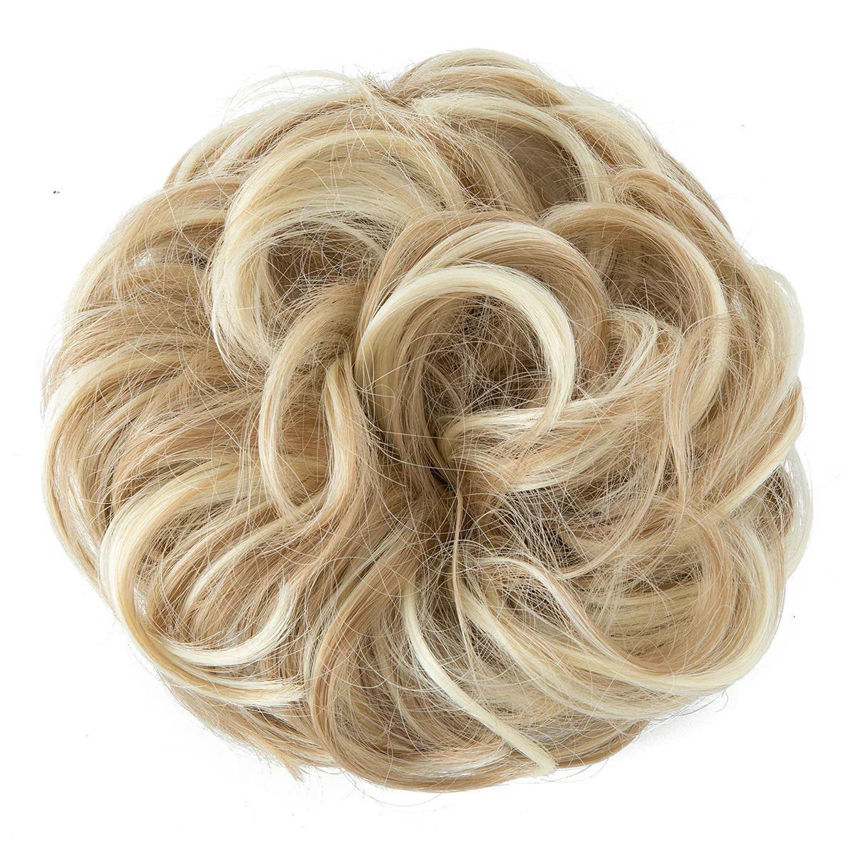 Veira Premium Synthetic Fiber Updo Curly Messy Scrunchie Hair Extension Chignon Bun