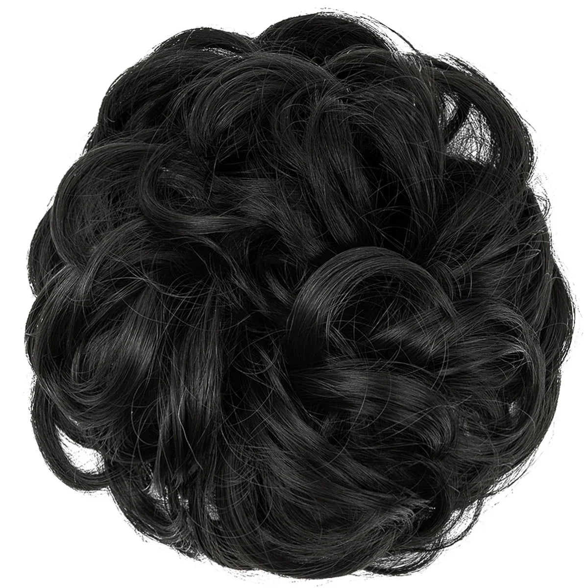 Veira Premium Synthetic Fiber Updo Curly Messy Scrunchie Hair Extension Chignon Bun