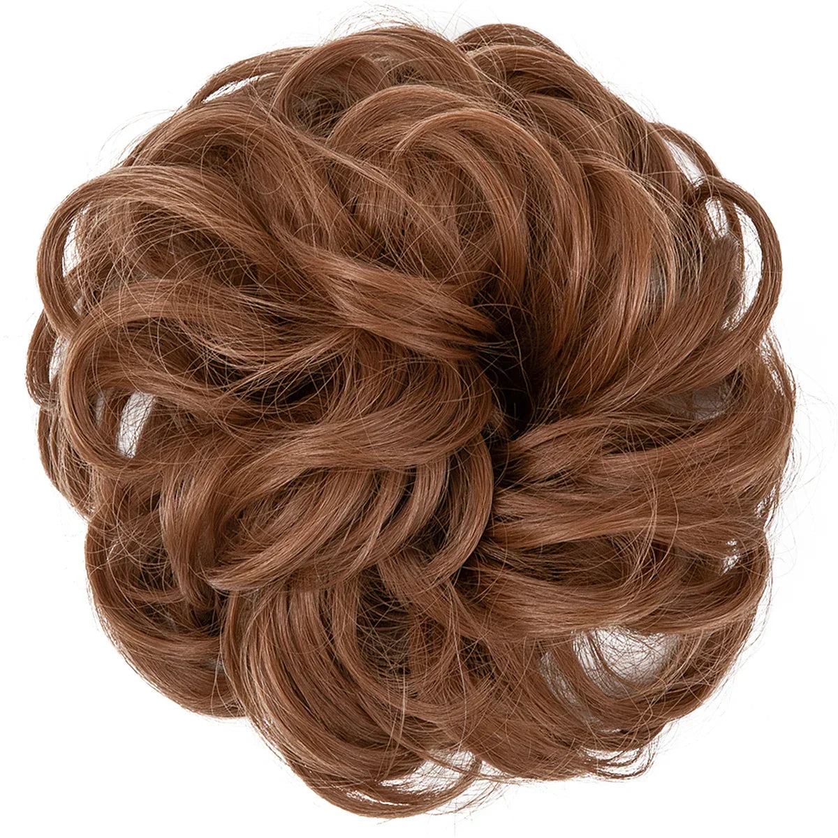Veira Premium Synthetic Fiber Updo Curly Messy Scrunchie Hair Extension Chignon Bun