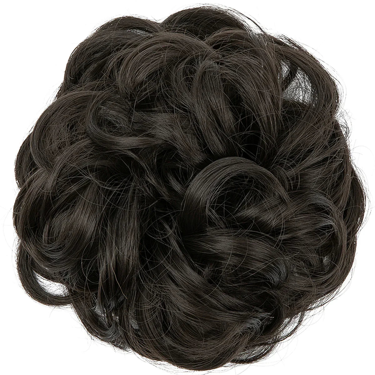 Veira Premium Synthetic Fiber Updo Curly Messy Scrunchie Hair Extension Chignon Bun