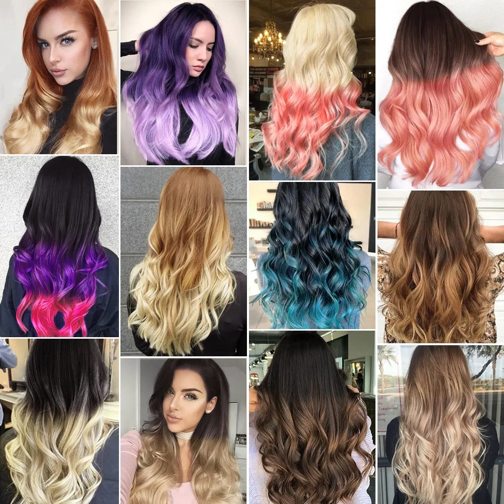 Veira One Piece Clip In Synthetic Wavy Hair Extensions - Dirty Blonde - 20-Inch