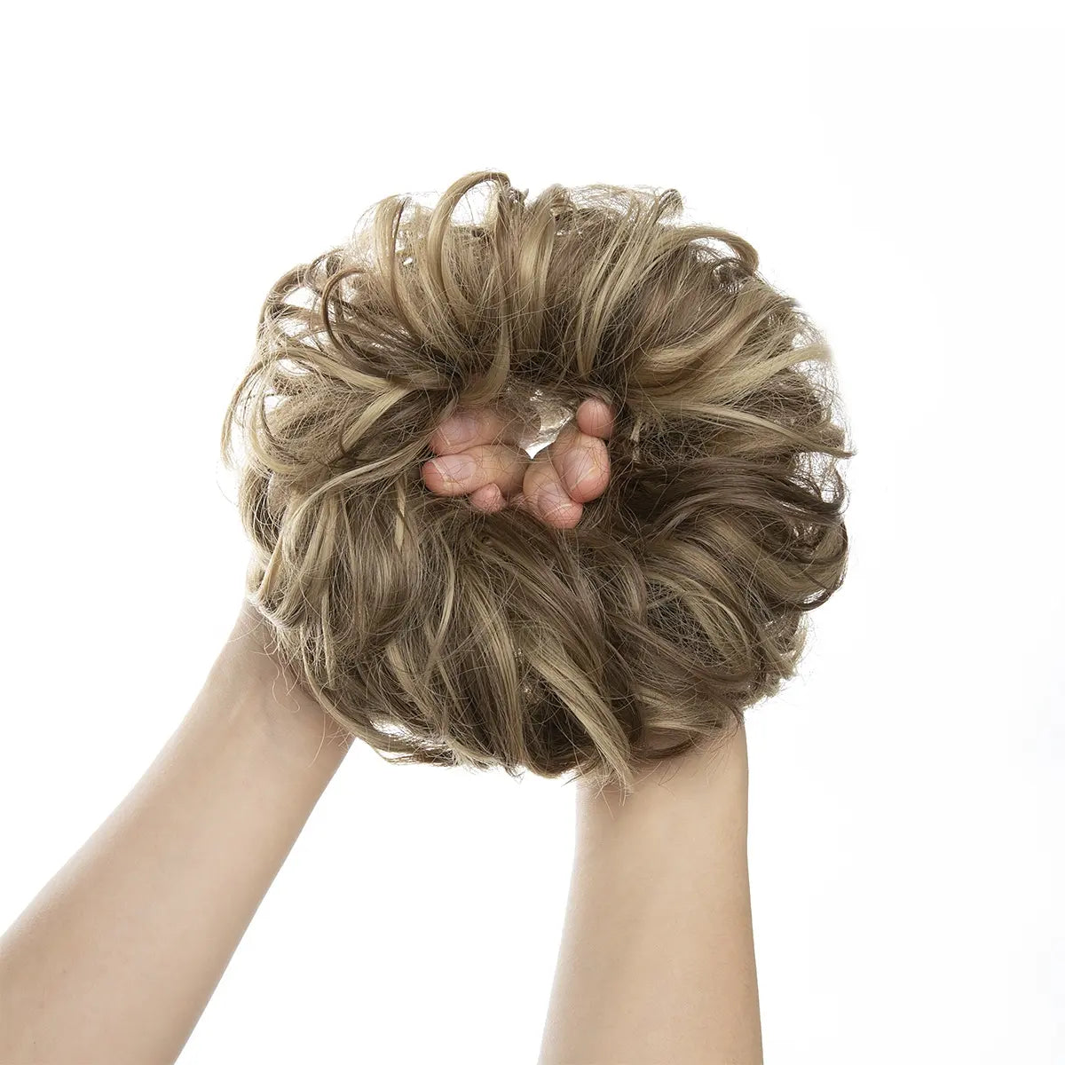 Veira Premium Synthetic Fiber Updo Curly Messy Scrunchie Hair Extension Chignon Bun